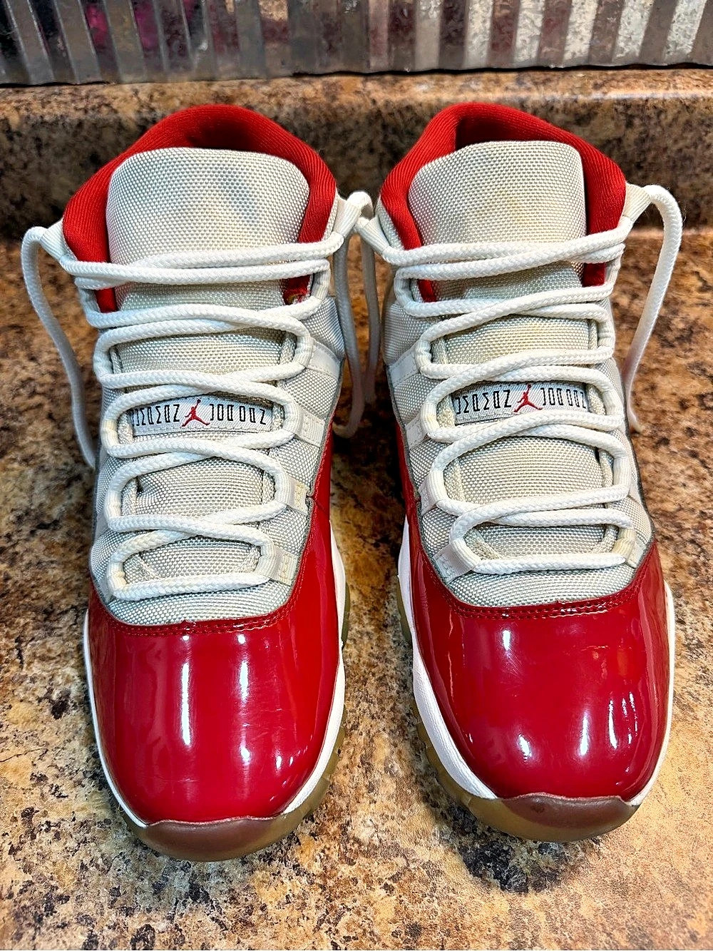 Jordan Air Jordan 11 Retro 'Cherry' High-Top Sneakers Red & White